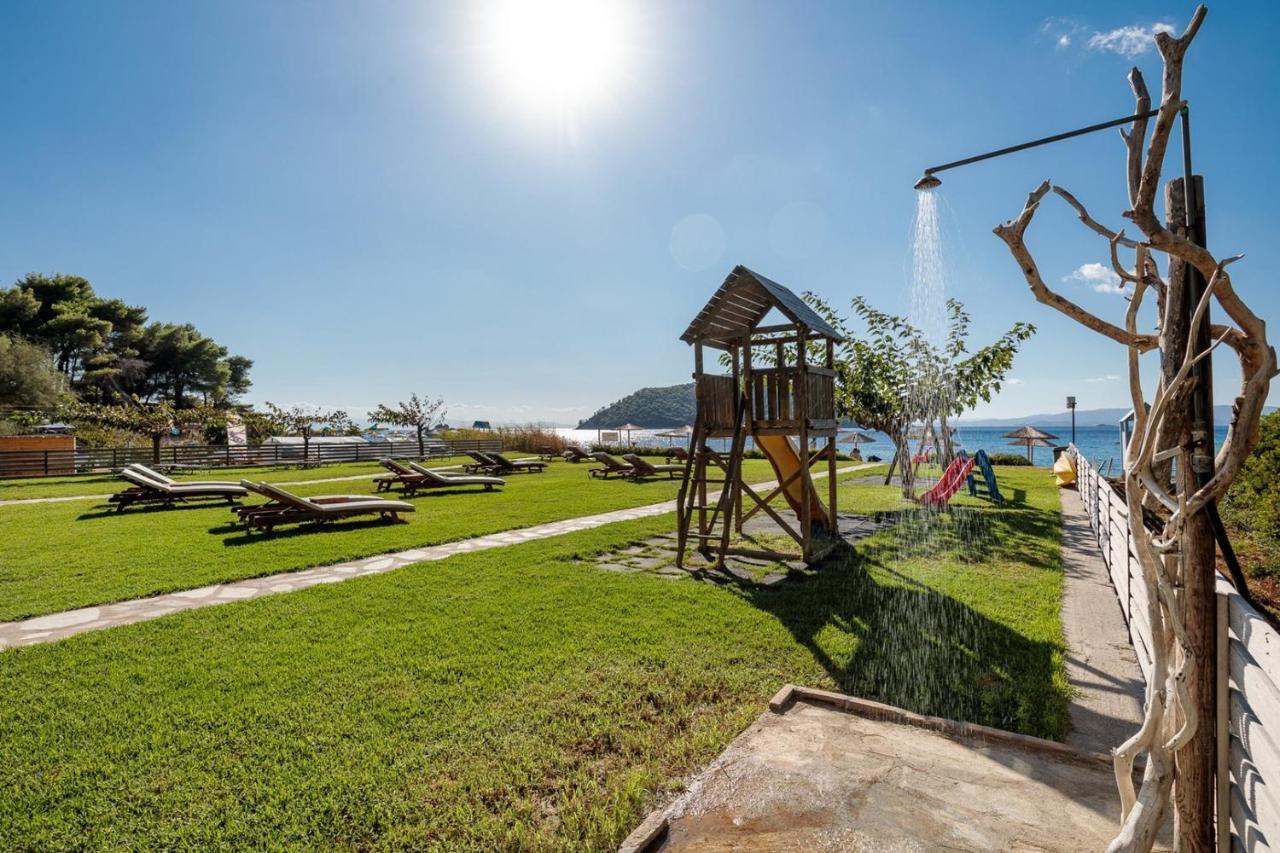 Milia Beach Apartments Paralia Milia Exteriér fotografie
