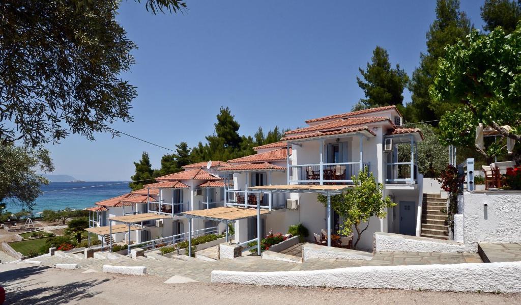 Milia Beach Apartments Paralia Milia Exteriér fotografie