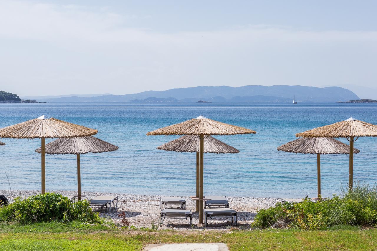 Milia Beach Apartments Paralia Milia Exteriér fotografie